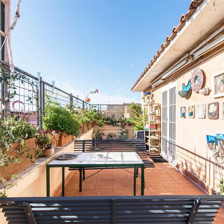 Rosa'S Terrace Roma Panoramic Penthouse Apartman Kültér fotó